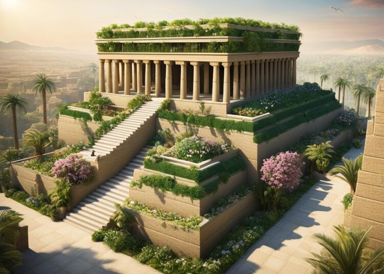 Hängenden Gärten von Babylon