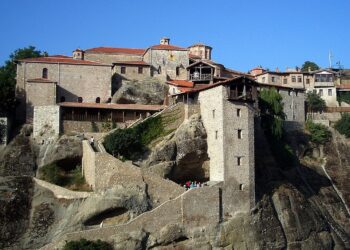 Die Klöster von Meteora in Griechenland